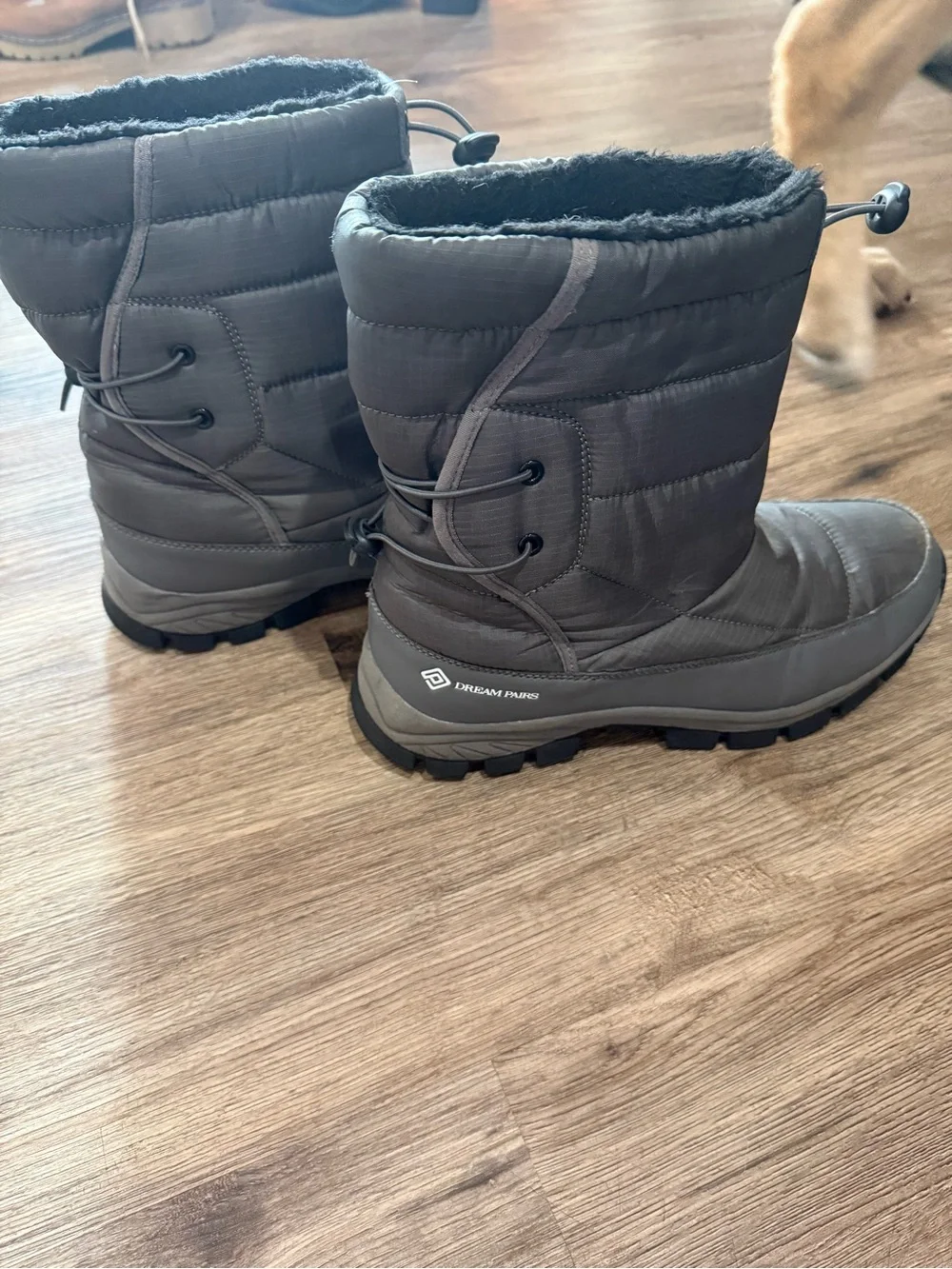 Women’s Insulated Winter Snow Boots - Gray